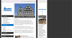 Desktop Screenshot of mahnke-lueneburg.de